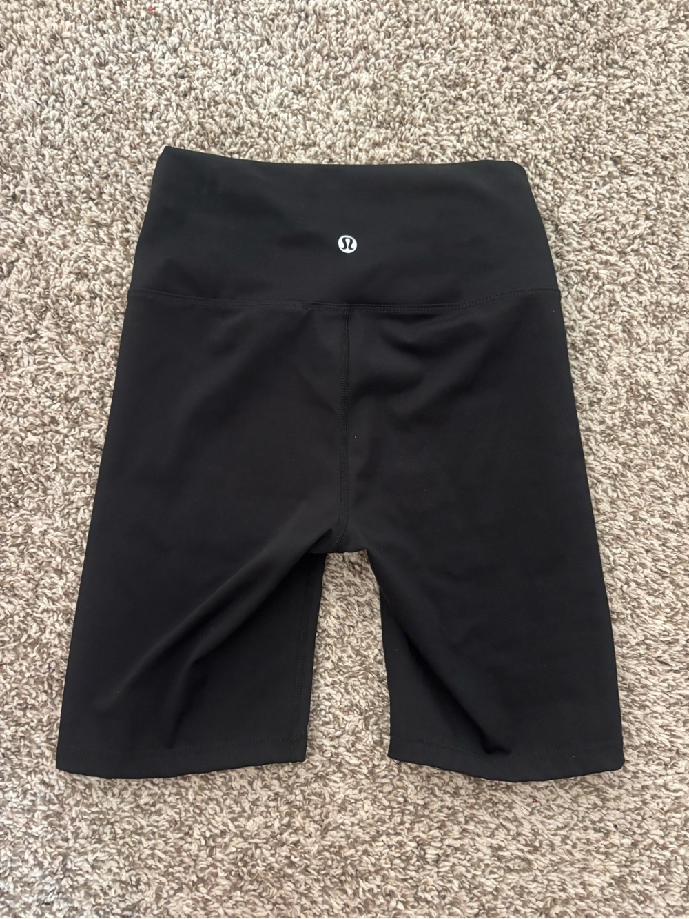 lululemon athletica Black High-Rise Bike Shorts